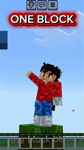 ✅️🔥ONE BLOCK MINECRAFT BEDROCK 1.21‼️ #minecraft #minecrafttutorial #minecraftpe #Shorts