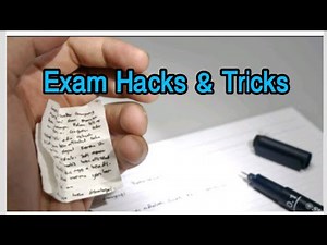 New exam tricks and cheating methods