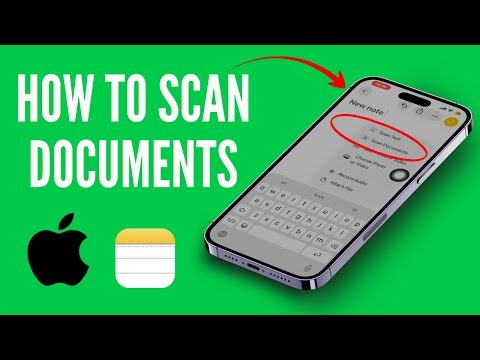 How to Scan Documents on iPhone | Use Notes App to Scan and Save as PDF | Full Guide 2026