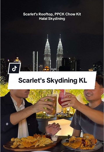 Explore Halal Sky Dining at Scarlet's Rooftop KL