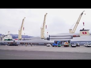 Offloading and Transportation of Wind Turbine blade from Port