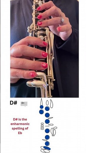 🎵 E Major Scale on Clarinet | 3 Octaves #clarinet #music #shorts #emajor #musicscale