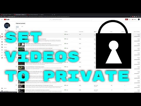 Only people with a link can view your video | Set Up