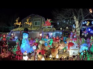 The Baird's Great Inflatable House brightens up the neighborhood and hearts