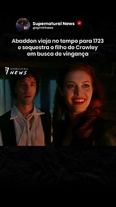 Abaddon queria vingança contra Crowley 😳🔥 | Supernatural News