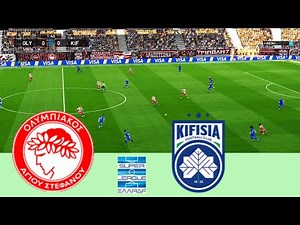 Ολυμπιακός vs Κηφισιά LIVE | Super League Ελλάδας | PES 2021
