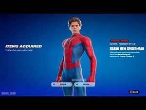How To Get Spider-Man Brand New Day Skin FREE In Fortnite! (Unlocked LEGO Spider-Man Style)