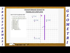 TRANSLASI dan REFLEKSI || TRANSFORMASI GEOMETRI