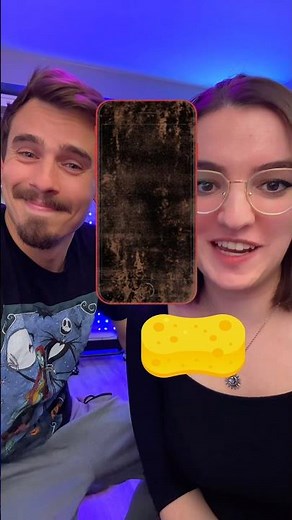 BF vs GF: Who Cleans The Phone Best?! #couple #fun #game