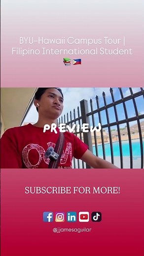 BYU–Hawaii Campus Tour | Filipino International Student 🇵🇭