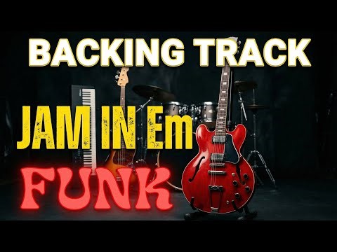Funk Backing Track in Em | 120 BPM Groove Jam (10 Minutes) #01