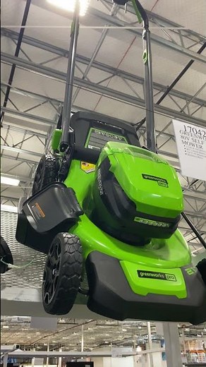 Green works 80v mower at Costco