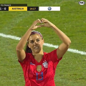 725K views · 16K reactions | WHAT. A. GOAL.  Alex Morgan scores her 100th goal for the U.S. Soccer WNT ⬇️ | FOX Soccer | Facebook