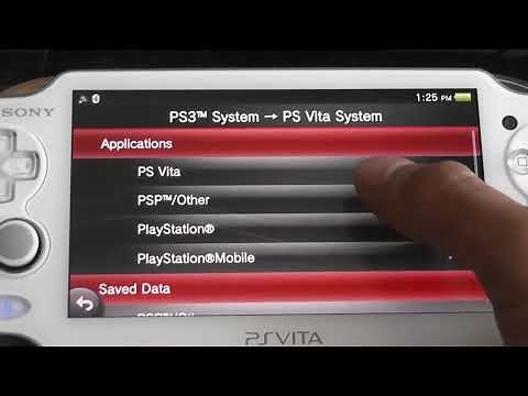 PS Vita & PS3 Cross Play - How to Transfer Games