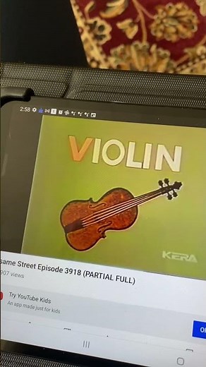 Sesame Street - V for Violin