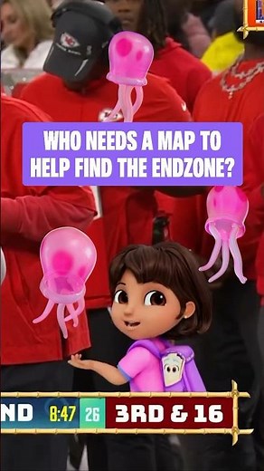 dora & boots explain football! #superbowl