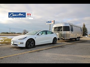 Tesla Model 3 Towing Airstream