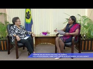 SG Dr. Carla Barnett on the CARICOM Heads of Government Meeting, Belize, 1-2 March 2022