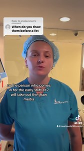 74K views · 340 reactions | When are embryos thawed before...