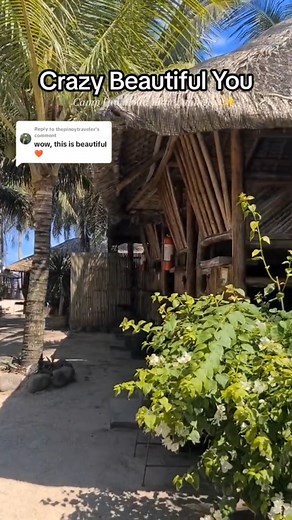 Paradise in Batangas ✨🌴 ---------- 📍Camp Laiya San Juan Batangas City #CampLaiya #camplaiyabeachresort #camplaiyabatangas #laiya #batangas #staycation #beach #beachresort #resort #beachfront #touristattraction #laiyabatangas #outing #travel | Camp Laiya Beach Farm Resort