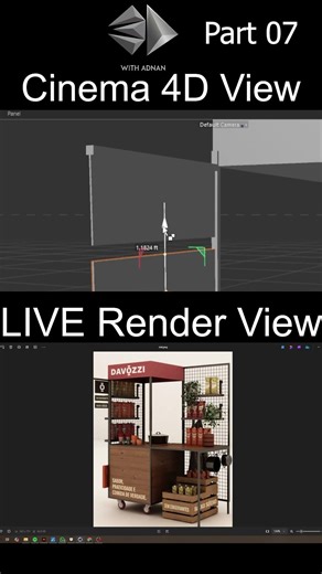 3D Modeling Practice Part 07 in Cinema 4D | 3D with Adnan #3dwithadnan