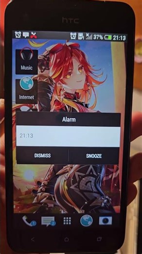 HTC Butterfly alarm! #shorts