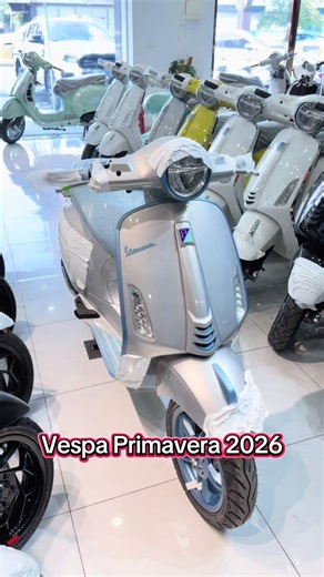 Vespa Primavera 2026: ការបង្រួមថ្មី!