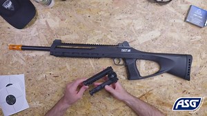Amazon.com : ASG TAC6 Black 6mm Airsoft CO2 Non-Blowback Rifle : Sports & Outdoors