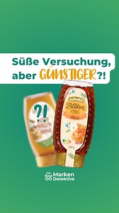 Hast du gewusst, dass Honig 🍯 bereits in der Steinzeit als Süßungsmittel eingesetzt wurde? Außerdem nutzten Jäger ihn, um damit Bären anzulocken – die Geschichten von Winnie Puuh 🐻 sind also doch gar nicht so weit hergeholt! 🕵️ Wir zeigen dir, wer dahinter steckt: www.markendetektive.de #markendetektive #werstecktdahinter #preisvergleich #penny #honig #app | MarkenDetektive