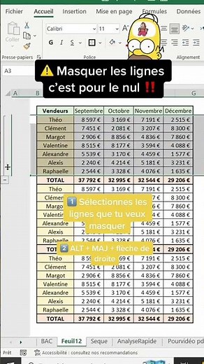 How to hide and unhide rows and columns much faster in #Excel