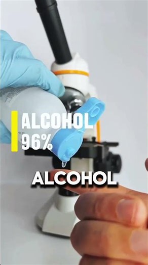 Finger Under Microscope Gone Wrong