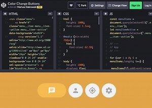 Color Changing Buttons - Awwwards