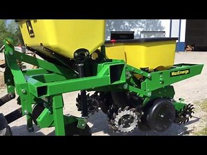 2 Row Food Plot Planter With Dry Fertilize