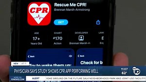 Physician says study shows CPR app performing well