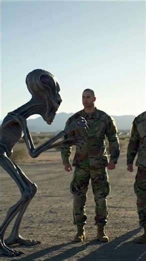 Alien Arrival at Area 51 | Secret Encounter in the Restricted Zone