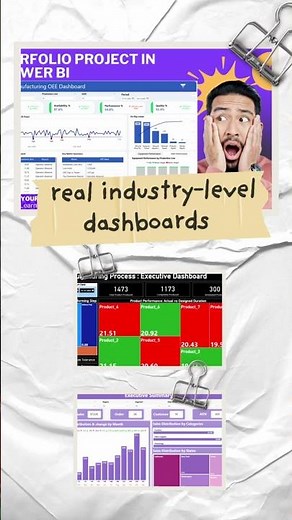 build power BI data analyst portfolio for entry level ￼