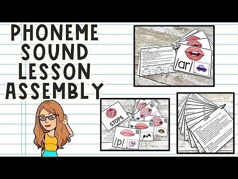 Teaching Phonemes | Sound Lessons | Science of Reading