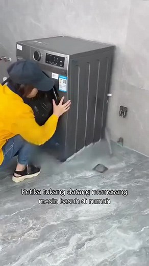 Washing machine drainage joint, to prevent odor, anti-blocking, rapid drainage. Can also be connected to two washing machines, stainless steel panel#washingmachine #floordrain #flooringinstaller #goodthingsvevryday