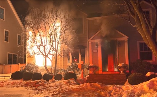 House deemed uninhabitable after living room fire in Fairfield