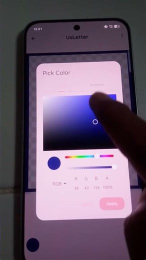 how to create custom color frame. demo android app