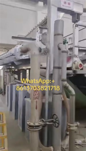 We are a leading provider of end-to-end solutions for pulp and paper production lines, offering a full spectrum of services: 1.Turnkey Production Line Design & Construction 2.New Paper Machinery Manufacturing 3.Used Paper Machine Refurbishment & Retrofit 4. Professional Installation, Commissioning & Technical Support 5.Custom Paper Machine Component Fabrication 6.Comprehensive After-Sales Service & Spare Parts Supply WhatsApp: 86 13703821718 WeChat: 008613703821718 Email: jzyjx1518@gmail.com ＃pa