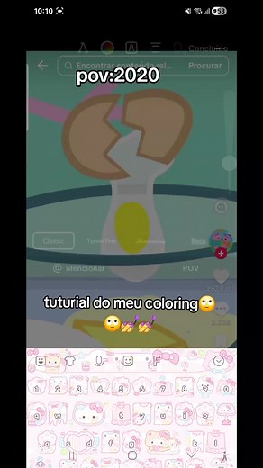 Tutorial de Coloring: passo a passo do meu coloring (Vampirina)