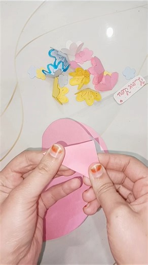 Easy DIY Paper Card for Beginners 💕 | Cute & Simple Craft Idea #CuteDIY #CardMaking #CraftTutorial