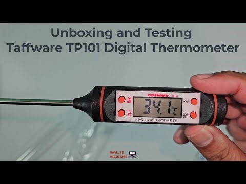 Unboxing and Test Taffware TP 101 Digital Thermometer. Is this the best budget thermometer?