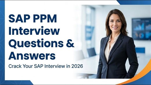 SAP PPM Interview Questions Answers | Crack Your SAP Interview in 2026 | SAP Knowledge Hub - Ambikeya