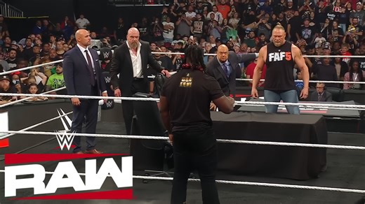 【RAW 4.7】大布和奥巴正式约战WM！两大猛男又大干一架！