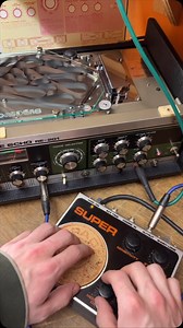 9.6K views · 7.8K reactions | Need more Space? This stunning Roland RE-201 is serviced and ready for action. The Electro Harmonix Space Drum sold in our recent Synthfest Live Auction. | Soundgas | Facebook