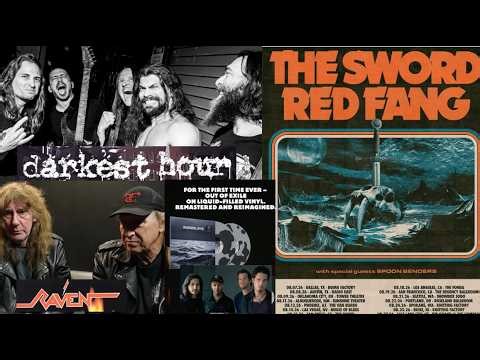 Darkest Hour return! - The Sword/Red Fang tour - Audioslave vinyl - new Raven documentary