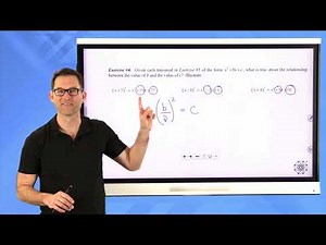 N-Gen Math Algebra I.Unit 8.Lesson 5.Solving Quadratic by Completing the Square