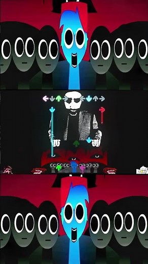 Friday Night Funkin' SPRUNKIN' SYMPHONIES (#Sprunki #fnfmod) Black VS BF in Broken World